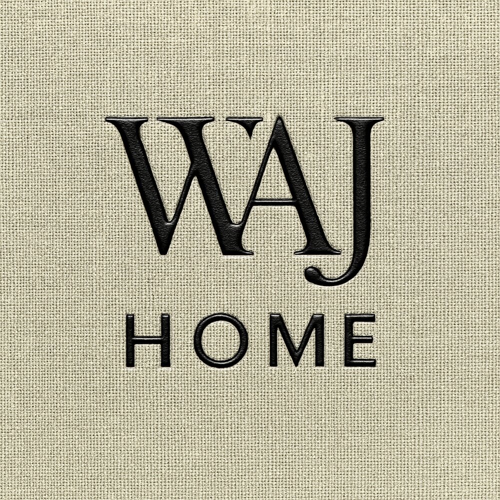 Typographie de marque WAJ Home